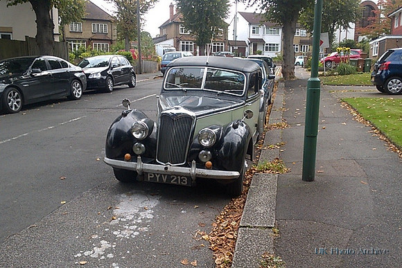 1956 Riley 16 PYV 213