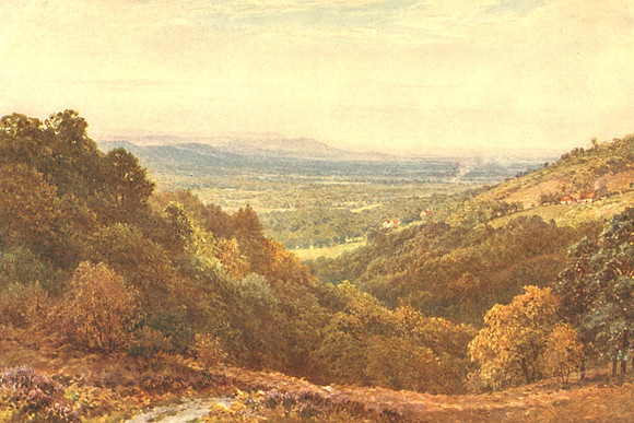 A Wide Stretch From The Gibbet Hindhead 1906