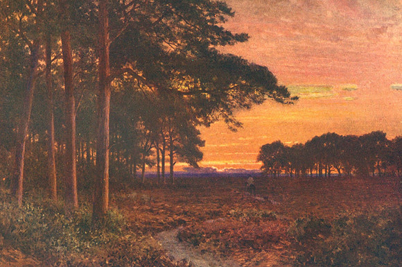 Evening On The Moors Hindhead 1906