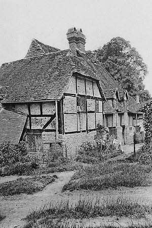 Back Of Cottages Eashing Surrey 1908