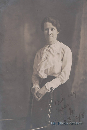 A Woman Dated 1918