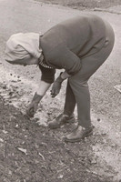 Woman Gardening 1950s
