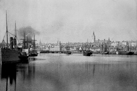 The River At Aberdeen 1890s