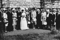 A 1960s Wedding Family Group