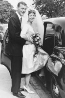 A 1960s Bride And Groom