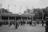 Horse Guards Parade Decorated For The Coronation 1953