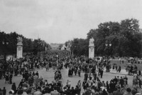 The Mall Decorated For The Coronation 1953