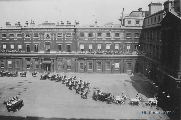 The Quadrant Buckingham Palace The Queens Coronation 1953