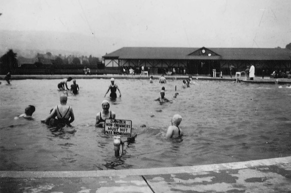 Swimming Pool 1940s