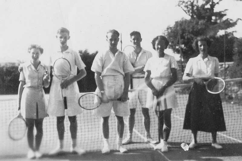 Playing Tennis 1930s