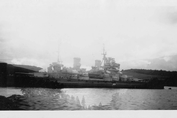 HMS Anson 1953