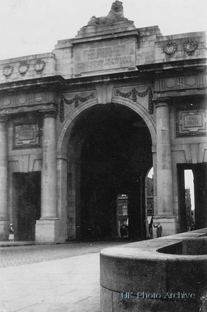 Menin Gate Memorial Ypres Belgium 1937