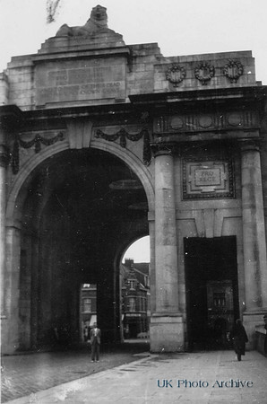 Menin Gate Memorial Ypres Belgium 1937