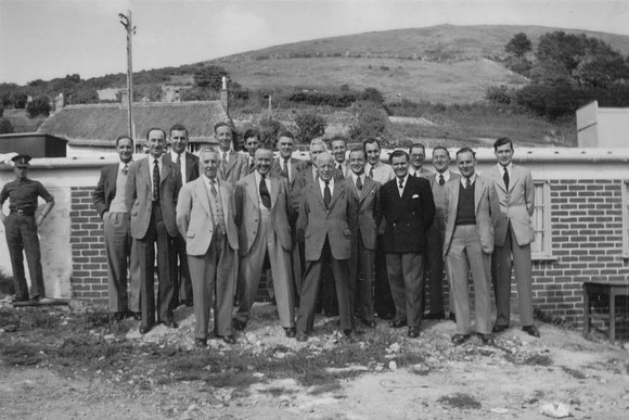 Men's Day Out At Lulworth Cove Dorset 15th Jun 1952