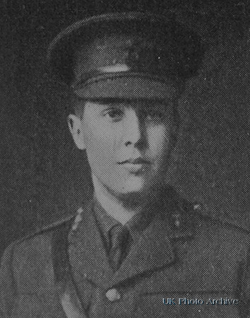 Tyler J C 2nd Lt Royal Field Artillery