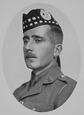 Stephenson A F V Lt 4th Gordon Highlanders