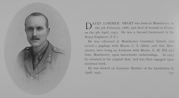 Smart D L 2nd Lt Royal Engineers Obit