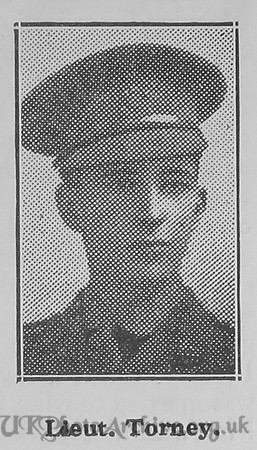 Torney T F H Lt Royal Army Medical Corps