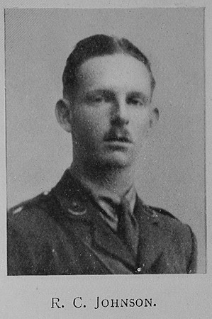 Johnson R C Lt Royal Engineers