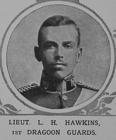 Hawkins L H Lt 1st Dragoon Guards The Illustrated London News 21st Nov 1914
