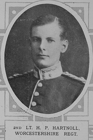 Hartnoll H P 2nd Lt 1st Worcestershire Regiment The Illustrated London News 2nd Jan 1915