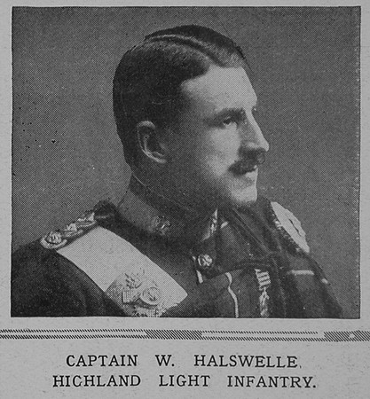 Halswelle W Captain Highland Light Infantry The Illustrated London News 17th April 1915