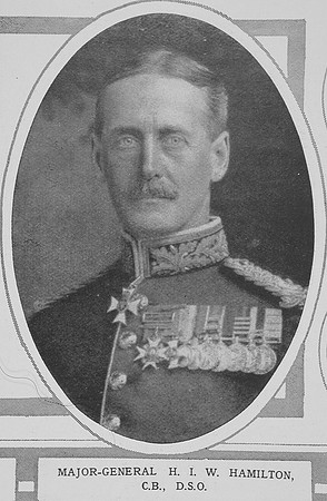 Hamilton H I W Maj Gen CB DSO General Staff The Illustrated London News 24th Oct 1914