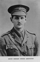 Ashington H S O Captain East Yorkshire Regiment