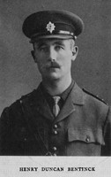 Bentinck H D Major Coldstream Guards