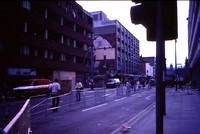 Bomb In Chichester Street At Junction Of Seymour Street Belfast 1985