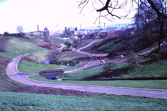 A Park At Ardoyne Belfast 1970s