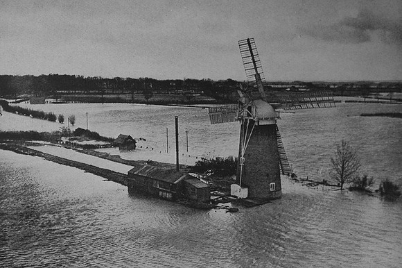 Floods Near Horsey Norfolk 1938