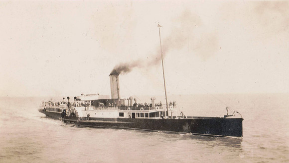 A Paddle Steamer 1930s