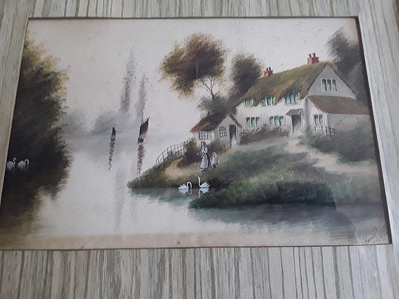 A Corner Of The Upper Thames In Buckinghamshire By Kathleen M Blake