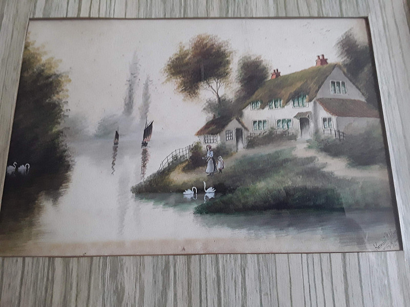 A Corner Of The Upper Thames In Buckinghamshire By Kathleen M Blake