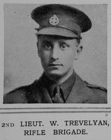 Trevelyan W 2nd Lt Rifle Brigade The Illustrated London News 29th May 1915