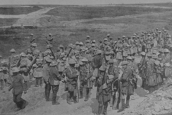 A Roll Call Of The Seaforth Highlanders After The First Days Battle On The Somme