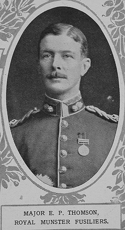 Thomson E P Major 2nd Ryal Munster Fusiliers The Illustrated London News 9th Jan 1915