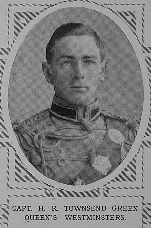 Townsend-Green H R Captain 16th London Regiment The Illustrated London News 20th Mar 1915