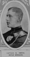 Tryon R Captain 6th Rifle Brigade The Illustrated London News 30th Jan 1915