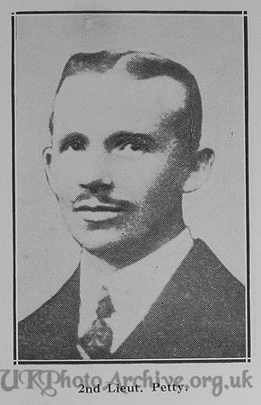 Petty N W 2nd Lt Lancashire Fusiliers