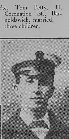 Petty T Pte HMHS Rohilla Royal Navy