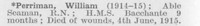 Perriman W AB HMS Bacchante Royal Navy (LCC Staff Barking Outfall Works)