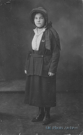 Young Girl Wearing Some Sort Of Uniform 1920s