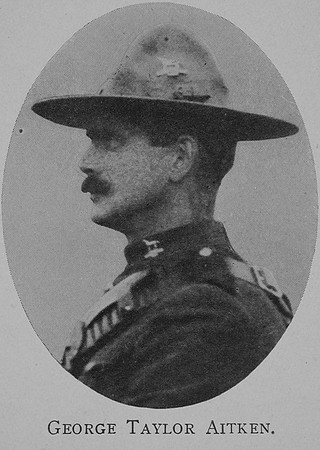 Aitken G T Squadron Sergeant Major MM 1944 Canadian Light Horse (Alberta Dragoons) Royal High School Of Edinburgh Roll Of Honour 1914-1918