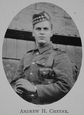 Cheyne A Cpl 1972 9th Royal Scots Royal High School Of Edinburgh Roll Of Honour 1914-1918