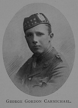 Carmichael G G Lt 5th King's Own Scottish Borderers Royal High School Of Edinburgh Roll Of Honour 1914-1918