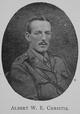 Christie A W E 2nd Lt 2nd Worcestershire Regiment Royal High School Of Edinburgh Roll Of Honour 1914-1918