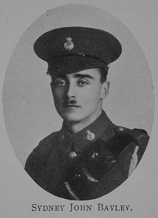 Bayley S J Pte 19208 2nd Leicestershire Regiment Royal High School Of Edinburgh Roll Of Honour 1914-1918
