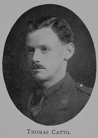 Catto T Lt 4th Highland Light Infantry Royal High School Of Edinburgh Roll Of Honour 1914-1918